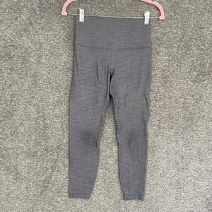 Lululemon Align Pant II Womens Sz 6 Gray‎ 25" Yoga Tights